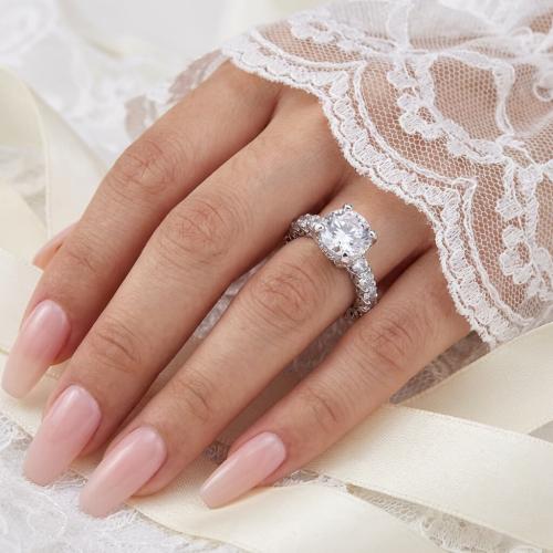 Дамски златен пръстен Queen Victoria