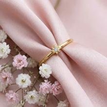 Дамски златен пръстен Слънце Дамски златен пръстен Слънце