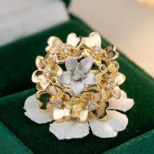 Дамски златен пръстен Flower Bomb Дамски златен пръстен Flower Bomb