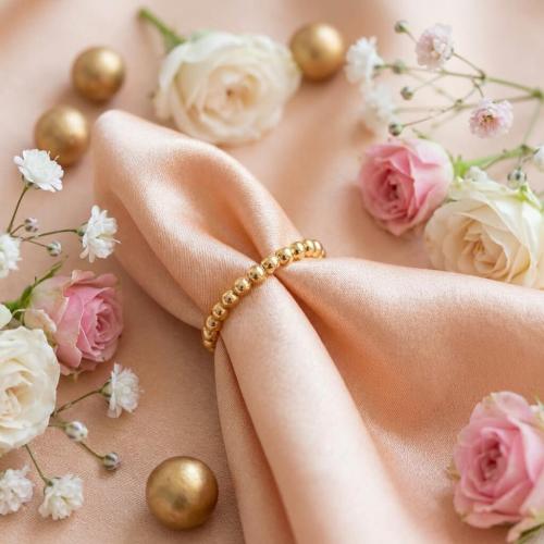 Дамски златен пръстен Balls