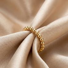 Дамски златен пръстен Balls