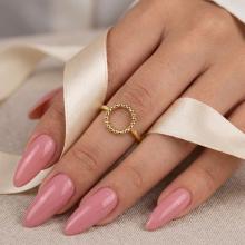 Дамски златен пръстен Ring