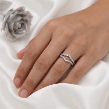 Дамски златен пръстен Корона Дамски златен пръстен Корона