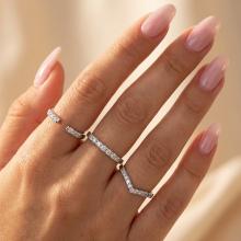 Дамски златен пръстен