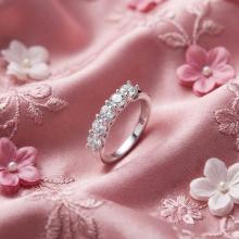 Дамски златен пръстен Queen Margaret