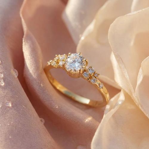 Дамски златен пръстен Queen Alexandra