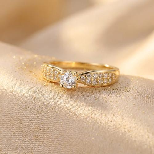 Дамски златен пръстен Queen Mary