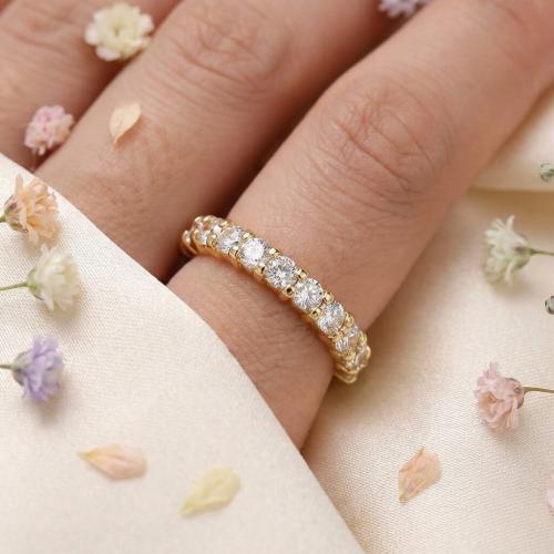 Дамски златен пръстен Queen Joan