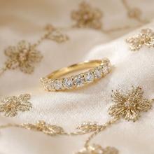 Дамски златен пръстен Queen Joan