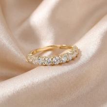 Дамски златен пръстен Queen Joan