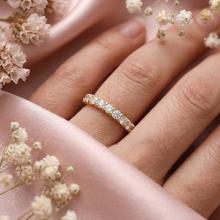 Дамски златен пръстен Queen Joan