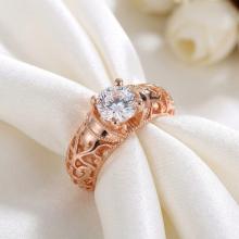 Дамски златен пръстен Queen Silvia