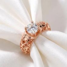 Дамски златен пръстен Queen Silvia