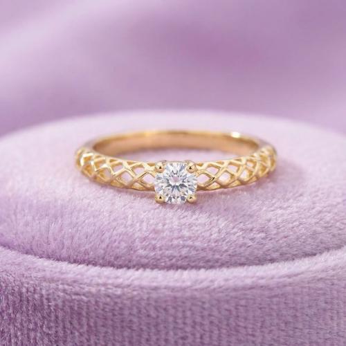 Дамски златен пръстен Queen Christina