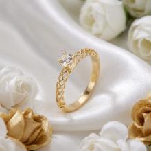 Дамски златен пръстен Queen Christina