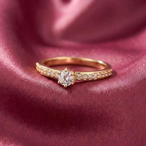 Дамски златен пръстен Queen Nicole