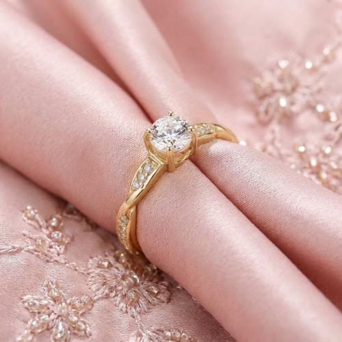 Дамски златен пръстен Queen Augusta