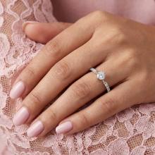 Дамски златен пръстен Queen Zenobia