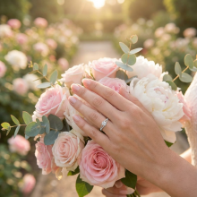 Диамантен годежен пръстен Emmy