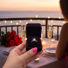 Диамантен годежен пръстен Emmy