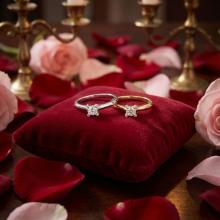 Диамантен годежен пръстен Чиста Любов Диамантен годежен пръстен Чиста Любов