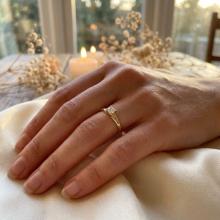 Диамантен годежен пръстен Чиста Любов Диамантен годежен пръстен Чиста Любов