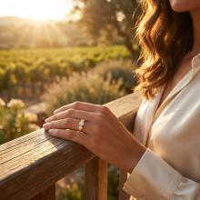 Диамантен годежен пръстен Диа