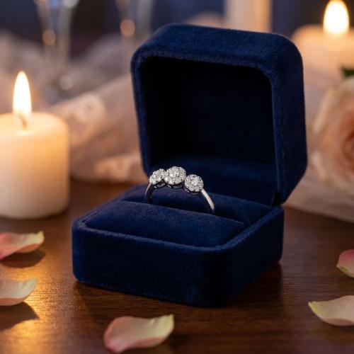 Диамантен годежен пръстен Диа