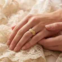 Брачна халка H10001