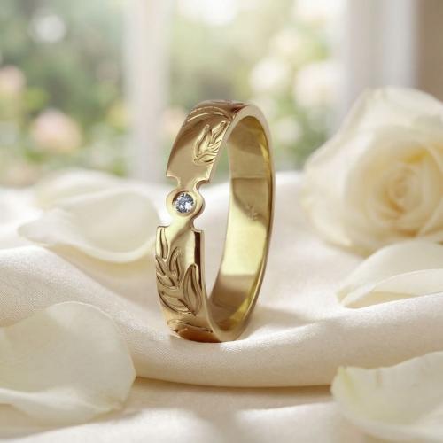 Брачна халка H10054