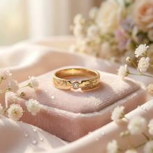 Брачна халка H10054