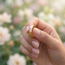 Брачна халка H10054