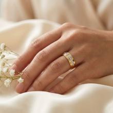 Брачна халка H10084