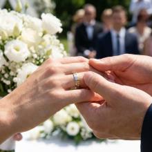 Брачна халка H10110