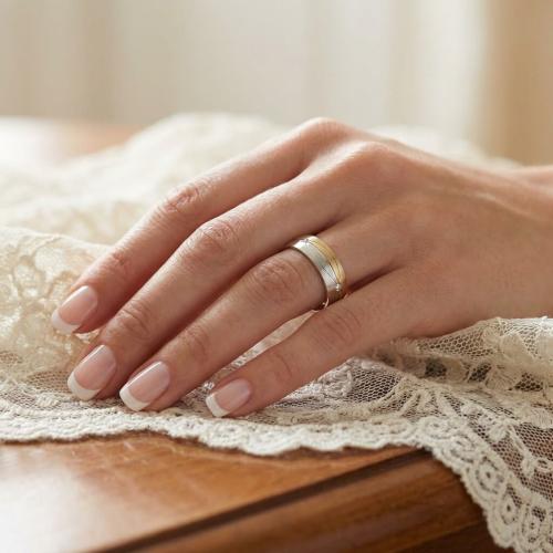 Брачна халка H10110