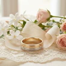 Брачна халка H10110