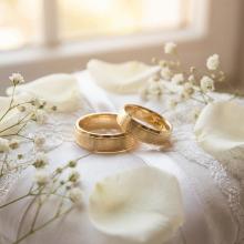 Брачна халка H10331