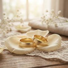 Брачна халка H10331