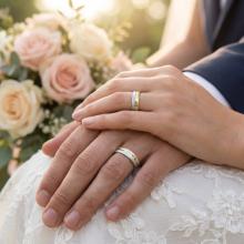 Брачна халка H10523