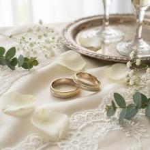 Брачна халка H10523