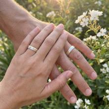 Брачна халка H10523