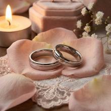 Брачна халка H8634