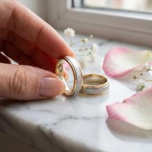 Брачна халка H9513