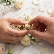 Брачна халка H9513