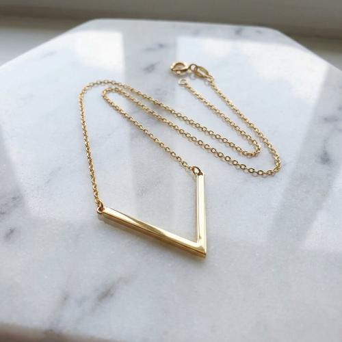 Златно колие Vivian