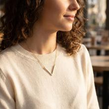 Златно колие Vivian