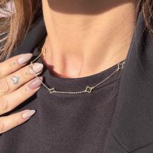 Златно колие Детелини Златно колие Детелини