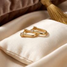 Златни обеци  TIFA