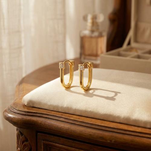 Златни обеци  TIFA