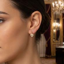 Детски златни обеци Baby Heart